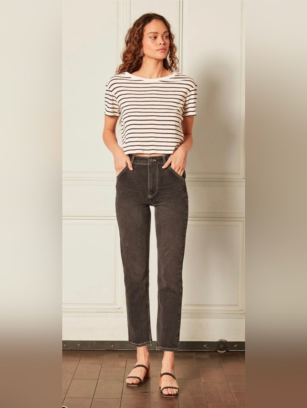 NWT Boyish Denim Jeans The Rayo | Space Odyssey GREY Size 23 Slim Fit